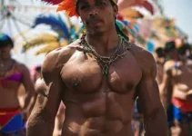 musa sarada do Carnaval