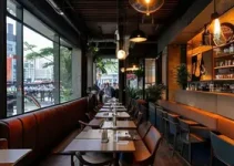 restaurante interativo de futebol