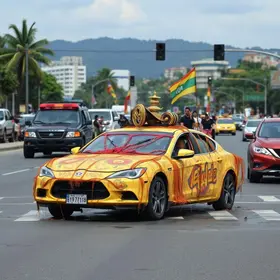 atraso no desfile do carnaval