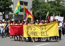 Dirceu e o desfile de escola em SP