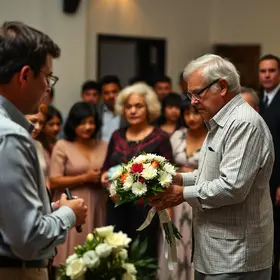 velório de Gerson Brenner