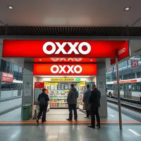 Oxxo inaugura lojas em estação de metrô