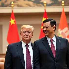 visita de Trump à China