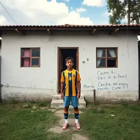 Neymar infância São Vicente