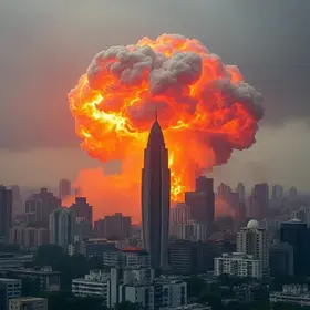 megaexplosões em São Paulo