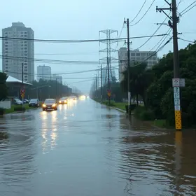 chuva em São Paulo