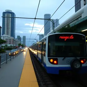 Metrô entre Tatuapé e Osasco