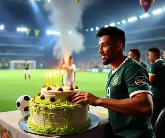 aniversário no Soccer Station