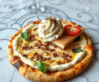 pizza de tiramisù